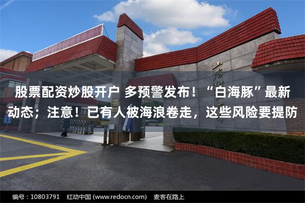 股票配资炒股开户 多预警发布！“白海豚”最新动态；注意！已有人被海浪卷走，这些风险要提防