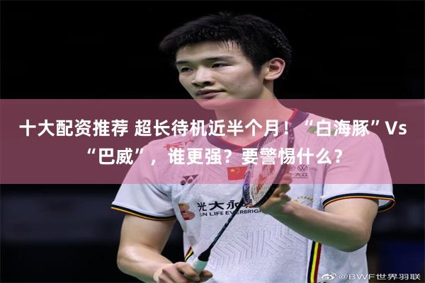 十大配资推荐 超长待机近半个月！“白海豚”Vs“巴威”，谁更强？要警惕什么？